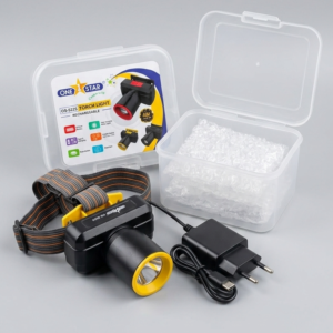 Zoom In & Zoom Out  OS-5225 Head Torch Light
